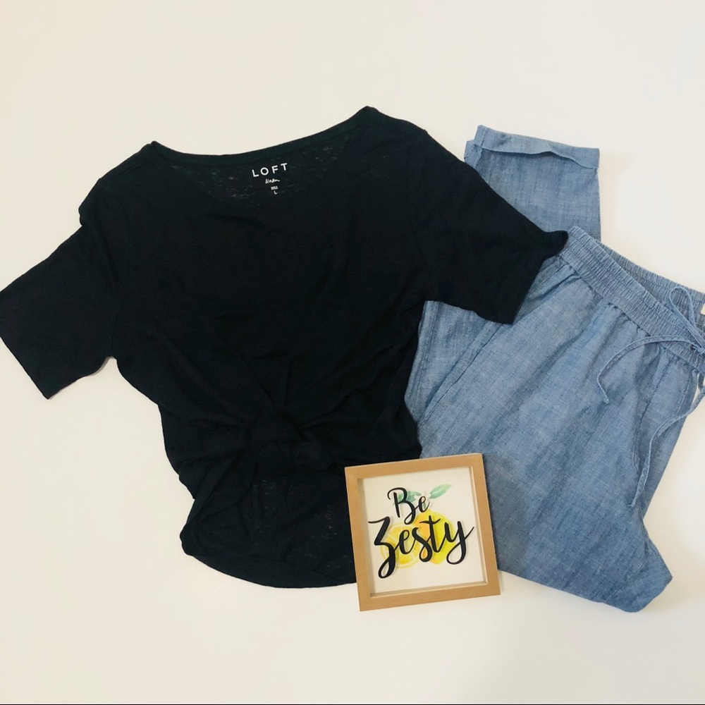 LOFT Linen tee